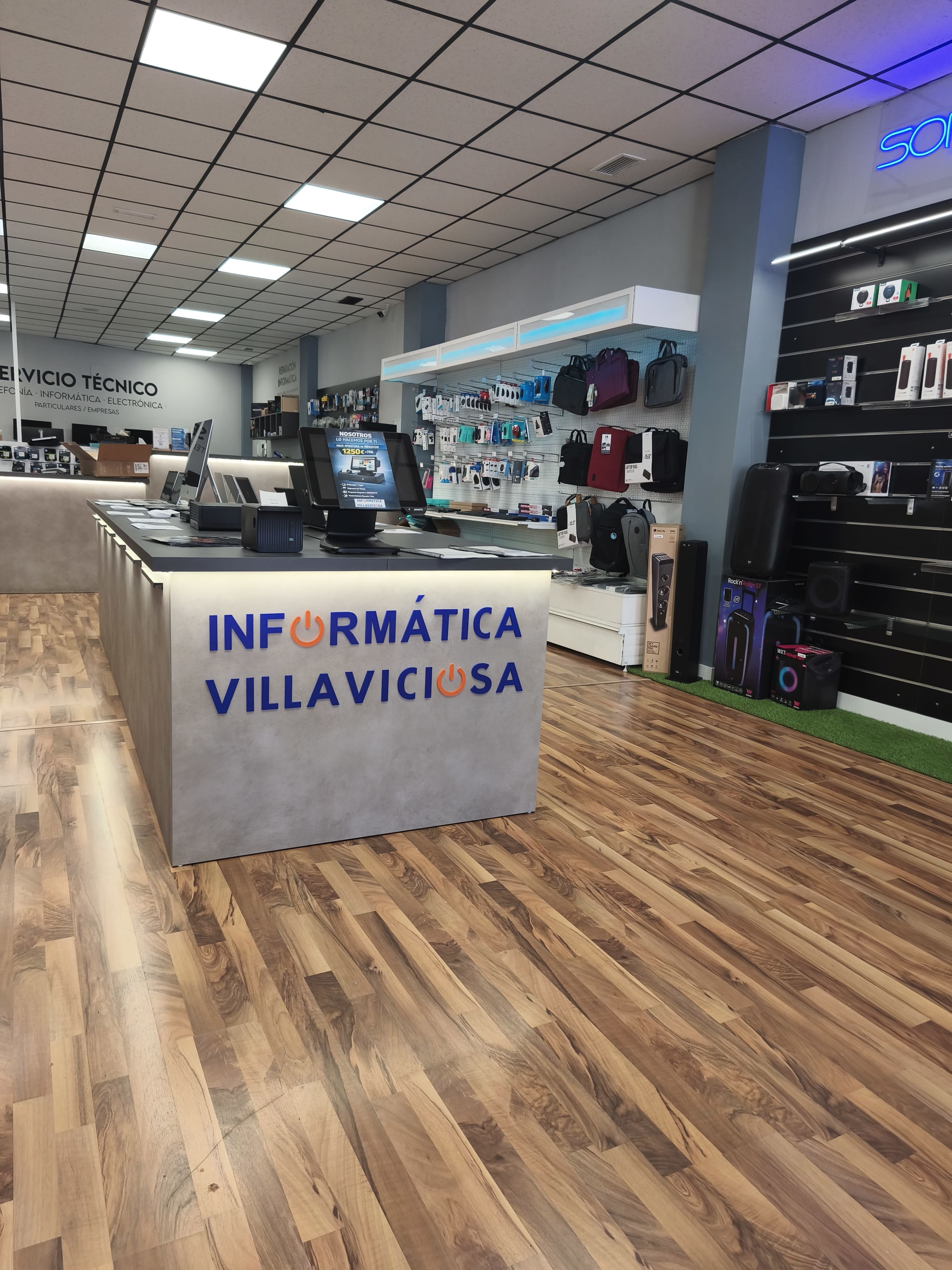 Otra vista interior de Informática Villaviciosa